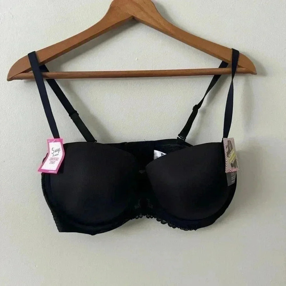NWT Maidenform Womens Convertible Push Up Bra with Lace 40D - Picture 3 of 8